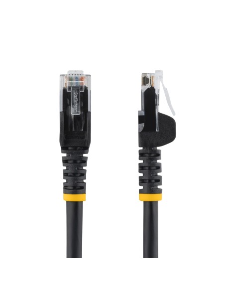 StarTech.com Cable de Red de 10m Negro Cat5e Ethernet RJ45 sin Enganches