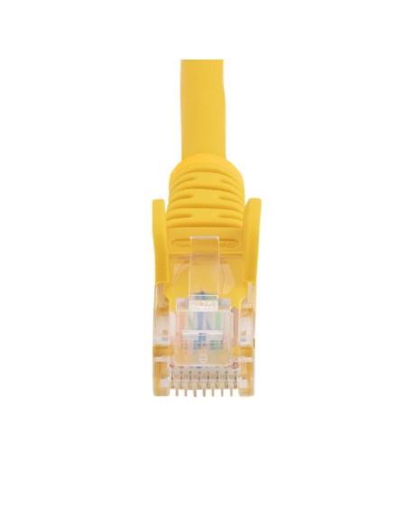 StarTech.com Cable de 2m Amarillo de Red Fast Ethernet Cat5e RJ45 sin Enganche - Cable Patch Snagless