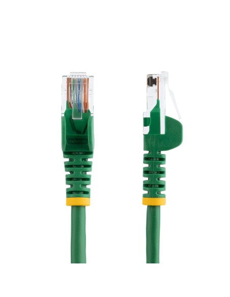 StarTech.com Cable de Red de 0,5m Verde Cat5e Ethernet RJ45 sin Enganches
