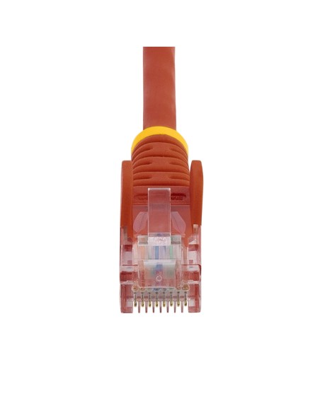 StarTech.com Cable de Red de 0,5m Rojo Cat5e Ethernet RJ45 sin Enganches