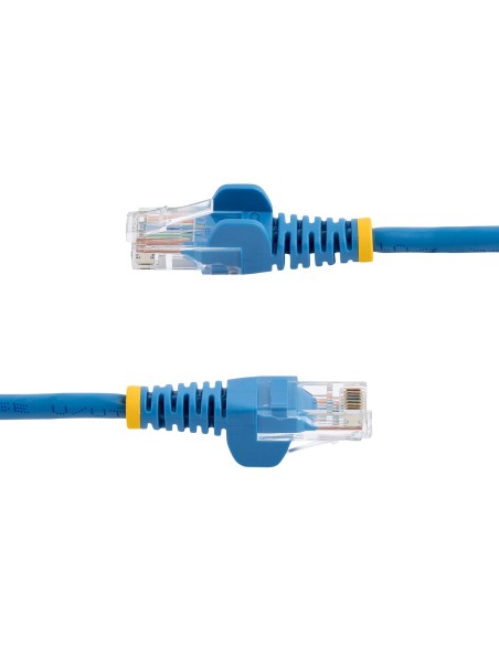 StarTech.com 45PAT5MBL cable de red 5 m Cat5e U UTP (UTP) Azul