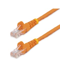 StarTech.com Cable de Red de 5m Naranja Cat5e Ethernet RJ45 sin Enganches