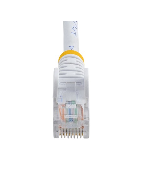 StarTech.com Cable de Red de 5m Blanco Cat5e Ethernet RJ45 sin Enganches