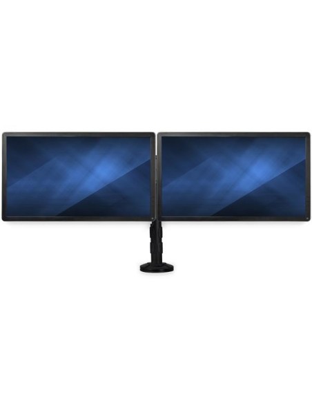 StarTech.com Brazo para Escritorio de Dos Monitores - con Barra Horizontal - Soporte de Mordaza Ojal para Escritorio