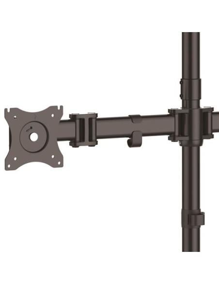 StarTech.com Base de Soporte Ajustable VESA para 4 Monitores de hasta 27 Pulgadas negro