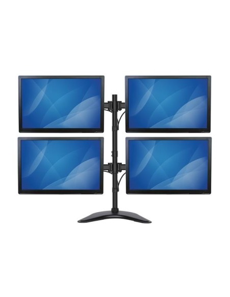 StarTech.com Base de Soporte Ajustable VESA para 4 Monitores de hasta 27 Pulgadas negro