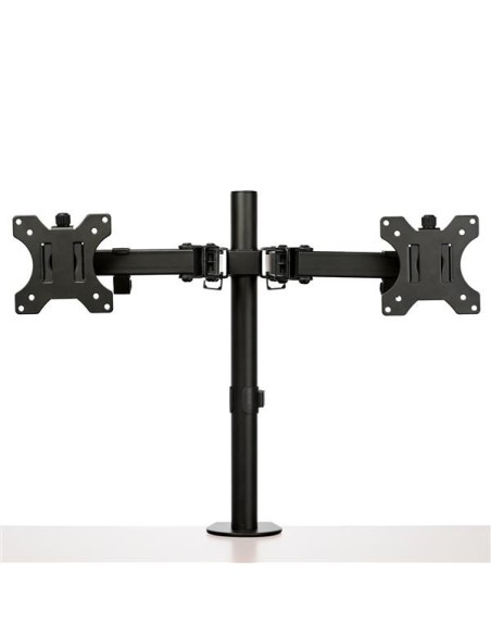 StarTech.com Brazo de Soporte para Dos Monitores - Articulado - de Acero negro