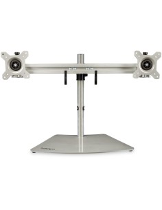 StarTech.com Base Soporte para 2 Monitores - Horizontal - Color Plata
