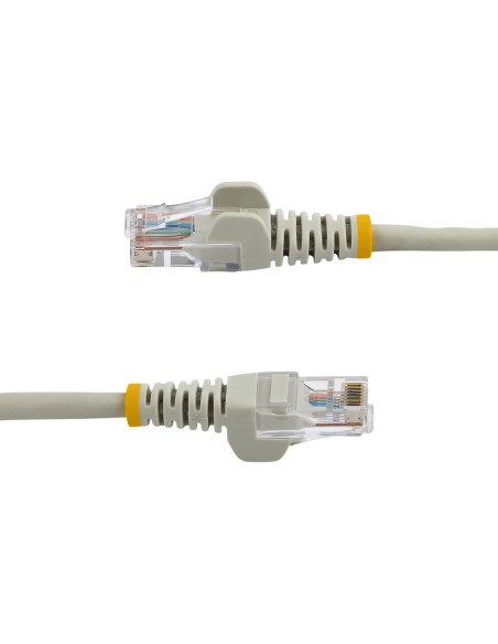 StarTech.com Cable de Red de 10m Gris Cat5e Ethernet RJ45 sin Enganches