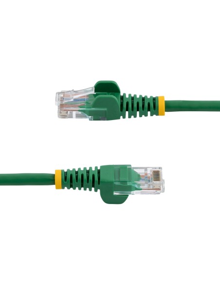 StarTech.com Cable de 1m Verde de Red Fast Ethernet Cat5e RJ45 sin Enganche - Cable Patch Snagless