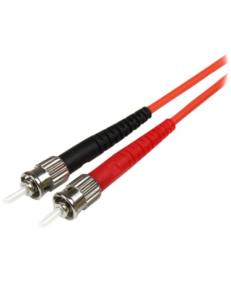 StarTech.com Cable Adaptador de Red de 1m Multimodo Dúplex Fibra Í?ptica LC-ST 50 125 - Patch Duplex