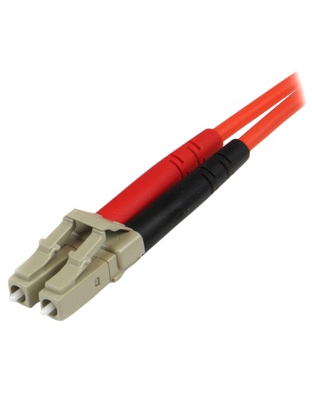 StarTech.com Cable Adaptador de Red de 1m Multimodo Dúplex Fibra Í?ptica LC-ST 50 125 - Patch Duplex
