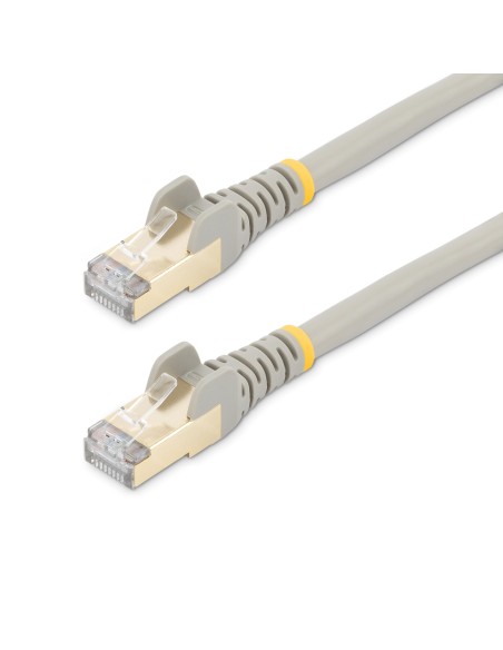 StarTech.com Cable de 5m de Red Ethernet CAT6a Gris RJ45 STP