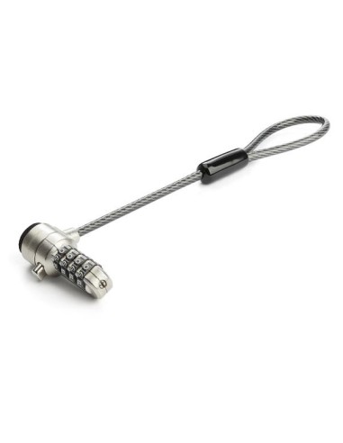 StarTech.com Extensión para Cable de Seguridad de Ordenador Portátil - Cable de 15cm y Bucle de 2,5cm