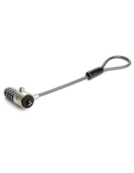 StarTech.com Extensión para Cable de Seguridad de Ordenador Portátil - Cable de 15cm y Bucle de 2,5cm