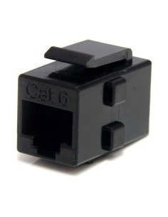 StarTech.com Caja de Empalme Acoplador Keystone Cable Cat5 Ethernet UTP - 2x Hembra RJ45 - Negro