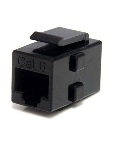 StarTech.com Caja de Empalme Acoplador Keystone Cable Cat5 Ethernet UTP - 2x Hembra RJ45 - Negro