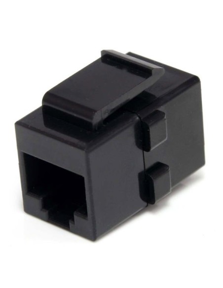 StarTech.com Caja de Empalme Acoplador Keystone Cable Cat5 Ethernet UTP - 2x Hembra RJ45 - Negro