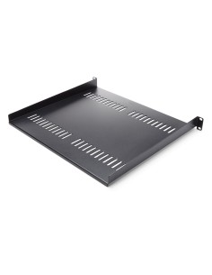 StarTech.com Bandeja Estante Ventilado de 1U para Armario Rack de Servidores - de 16 Pulgadas de Profundidad