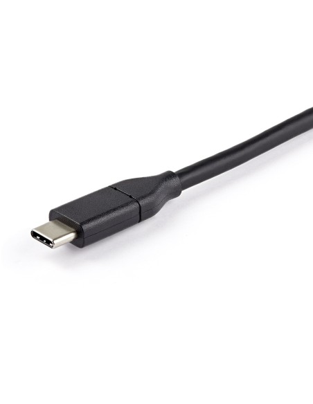StarTech.com 2m - Cable USB-C a DisplayPort 1.4 - Bidireccional negro