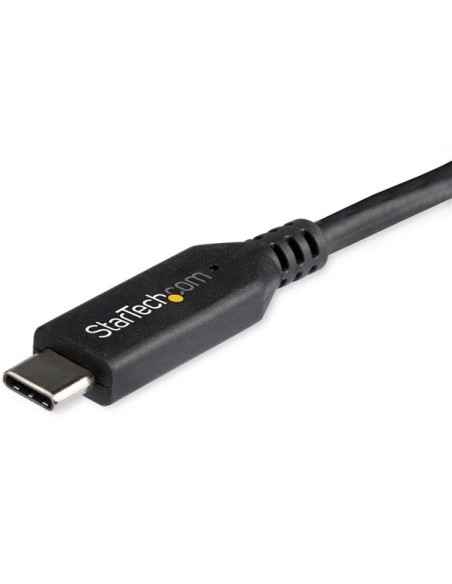 StarTech.com CDP2DP146B adaptador de cable de vÍ­deo 1,8 m USB Tipo C DisplayPort Negro