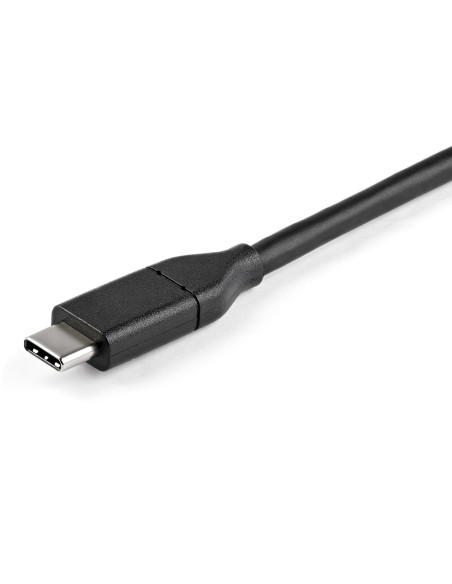 StarTech.com 2m - Cable USB-C a DisplayPort 1.2 - Bidireccional negro