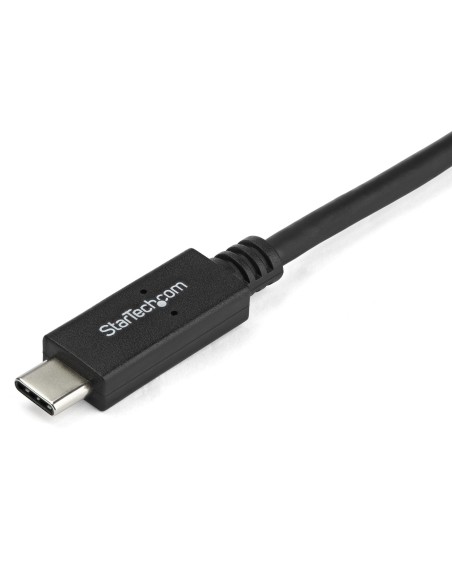 StarTech.com Cable Adaptador Conversor USB-C a DVI - 2m - 1920x1200 negro