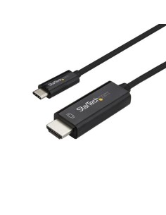StarTech.com Cable Adaptador de 2m USB-C a HDMI 4K 60Hz - Negro - Cable Conversor de VÍ­deo USBC
