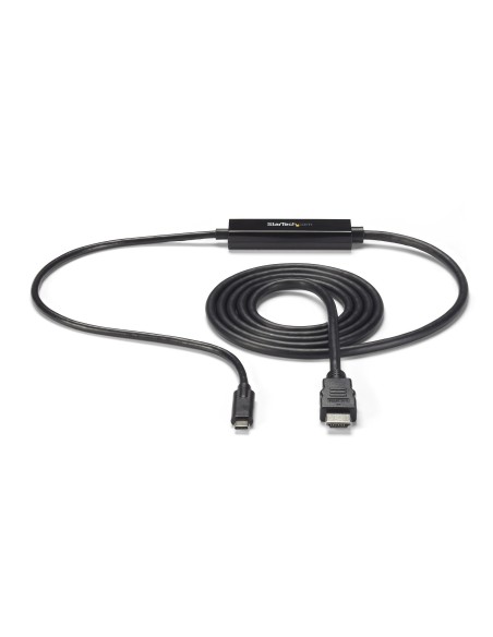 StarTech.com Cable Adaptador USB-C a HDMI - 2m - 4K a 30Hz negro