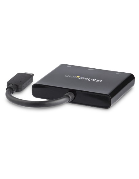 StarTech.com Adaptador Multipuertos USB-C con HDMI - Puerto USB 3.0 - PD de 60W negro