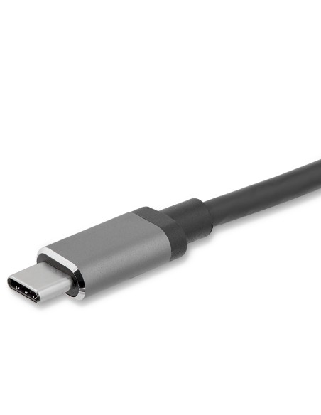 StarTech.com Adaptador USB-C a VGA y HDMI - 2en1 - 4K 30Hz - Gris Espacial - Adaptador Gráfico Externo USB Tipo C