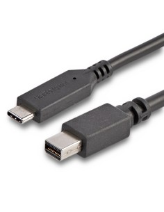 StarTech.com Cable Adaptador de 1,8m USB-C a Mini DisplayPort 4K 60Hz - Negro - Cable USB Tipo C a mDP