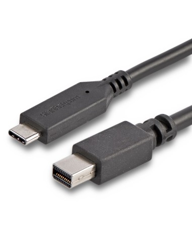 StarTech.com Cable Adaptador de 1,8m USB-C a Mini DisplayPort 4K 60Hz - Negro - Cable USB Tipo C a mDP