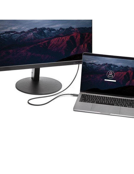 StarTech.com Cable Adaptador de 1,8m USB-C a Mini DisplayPort 4K 60Hz - Negro - Cable USB Tipo C a mDP