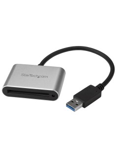StarTech.com Lector Grabador USB 3.0 de Tarjetas de Memoria Flash CFast 2.0 - negro plata