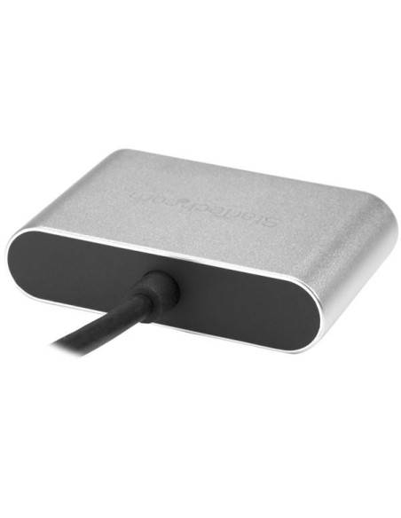 StarTech.com Lector Grabador USB 3.0 USB-C Tipo C de Tarjetas de Memoria Flash Cfast Alimentado por USB negro plata