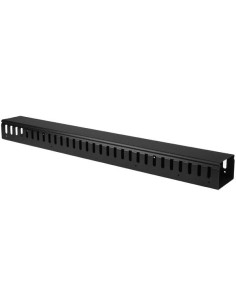 StarTech.com Gestor Organizador Vertical de Cableado con LengÍ¼etas - 0U - 91cm negro