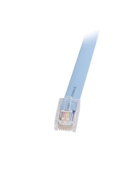StarTech.com Cable 1,8m para Gestión de Router Consola Cisco RJ45 a Serie DB9 - Rollover - Macho a Hembra azul