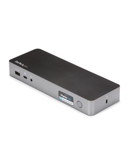 StarTech.com Docking Station Universal de 4K Doble para Portátil - USB-C   USB 3.0 - PD de 60W