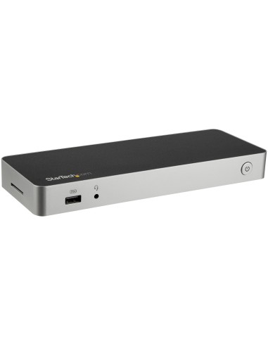StarTech.com Docking Station USB C de VÍ­deo Doble 4K para Ordenador Portátil Windows o Mac - Replicador de Puertos DisplayPort 