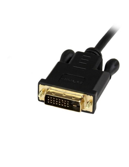 StarTech.com Cable 91cm Adaptador Conversor de VÍ­deo DisplayPort a DVI Macho a Macho - Convertidor DP Activo - 2560x1600 Negro
