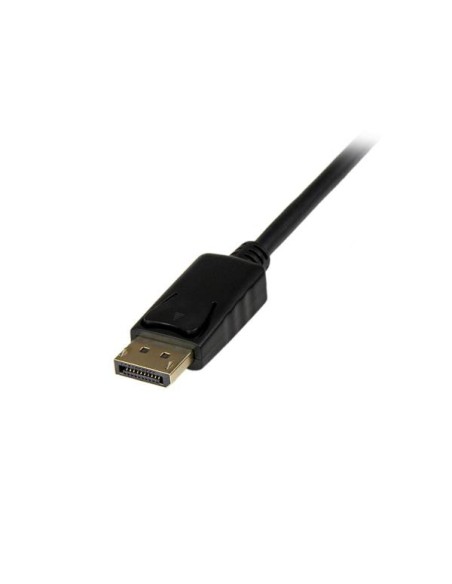 StarTech.com Cable 91cm Adaptador Conversor de VÍ­deo DisplayPort a DVI Macho a Macho - Convertidor DP Activo - 2560x1600 Negro