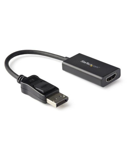 StarTech.com Adaptador DisplayPort a HDMI con HDR Macho a Hembra - 4K 60Hz - Negro