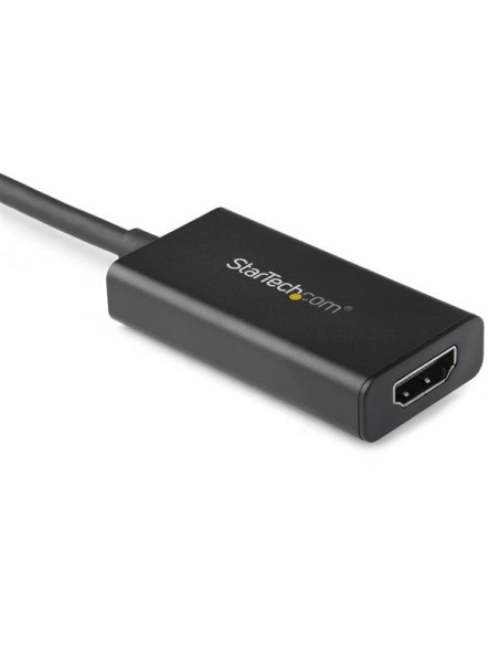 StarTech.com Adaptador DisplayPort a HDMI con HDR Macho a Hembra - 4K 60Hz - Negro