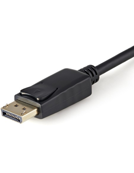 StarTech.com Cable 91cm de VÍ­deo Adaptador Conversor DisplayPort DP a VGA - Convertidor Activo - 1080p - Negro