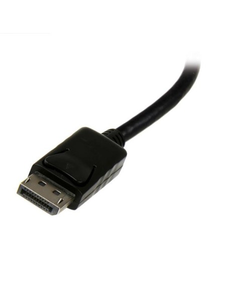 StarTech.com Adaptador Conversor DisplayPort a VGA DVI o HDMI - Convertidor A V 3 en 1 para viajes Negro