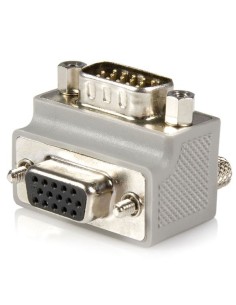 StarTech.com Adaptador VGA DB15 M Macho a DB15 FM Hembra Gris