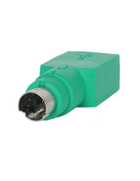 StarTech.com Adaptador de Raton USB tipo A Hembra a PS2 Macho Verde