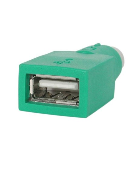 StarTech.com Adaptador de Raton USB tipo A Hembra a PS2 Macho Verde