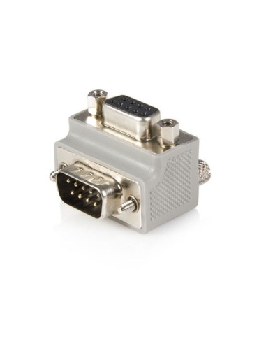 StarTech.com Serial Adaptador DB9 Macho A DB9 Hembra Gris